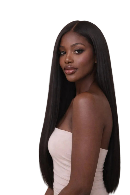 Raw Vietnamese Straight Wig 200% Density 13 by 6 HD Lace
