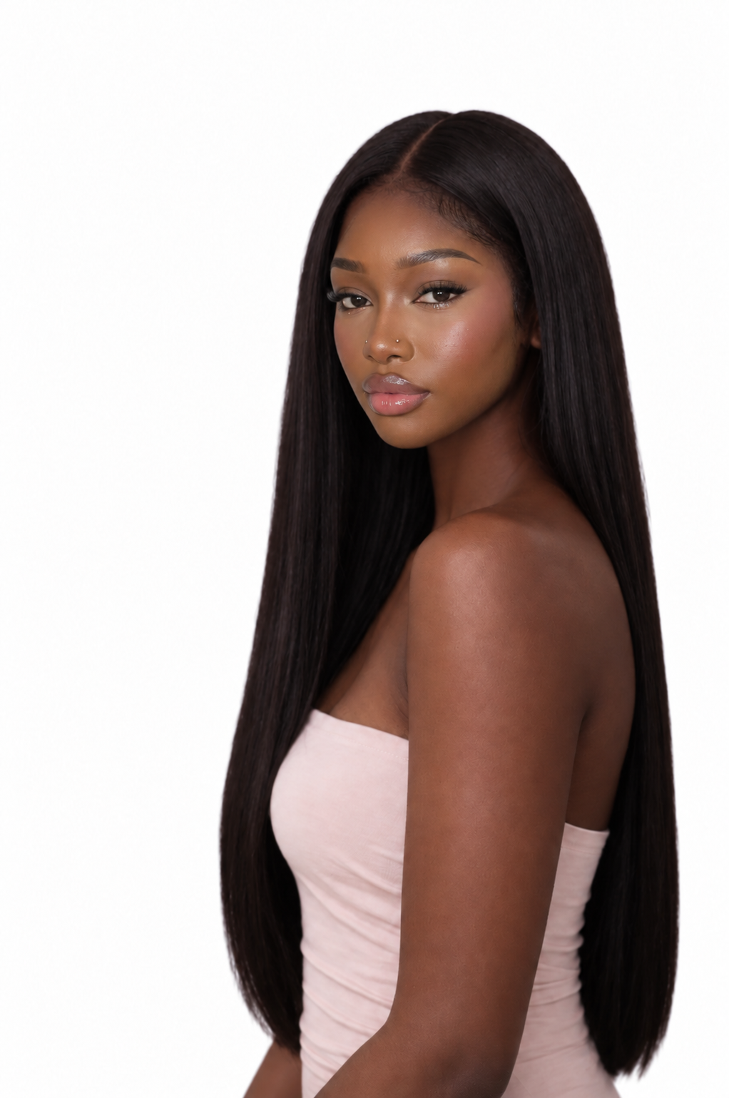 Raw Vietnamese Straight Wig 200% Density 13 by 6 HD Lace